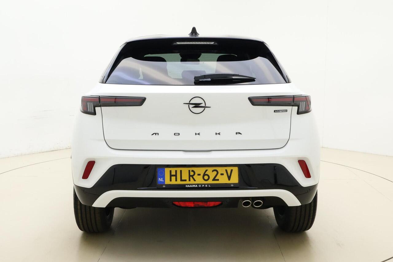 Opel MOKKA 1.2 Turbo Hybrid GS | ¤7.000,- demo voordeel! | 136 PK Automaat | Navigatie | Camera | Climate control | Keyless | 18" Lichtmetalen velgen | Zwart dak | Extra getint glas