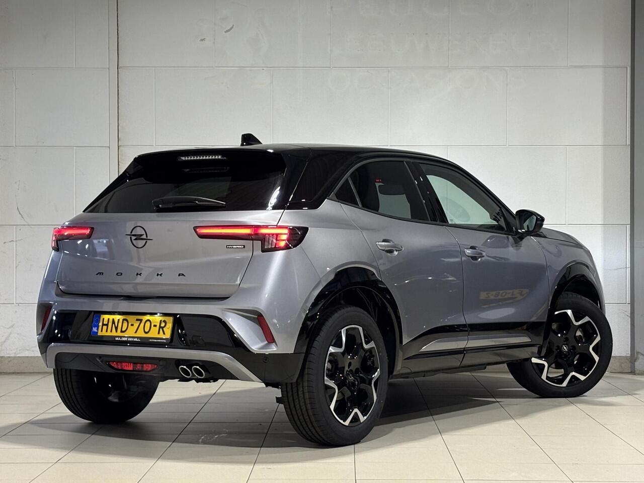 Opel MOKKA GS 1.2 Turbo Hybrid 145pk | STOEL+STUURVERW. | CAMERA | NAVI | 18" LM-VELGEN | KEYLESS ENTRY | ODEHOEKBEW. |