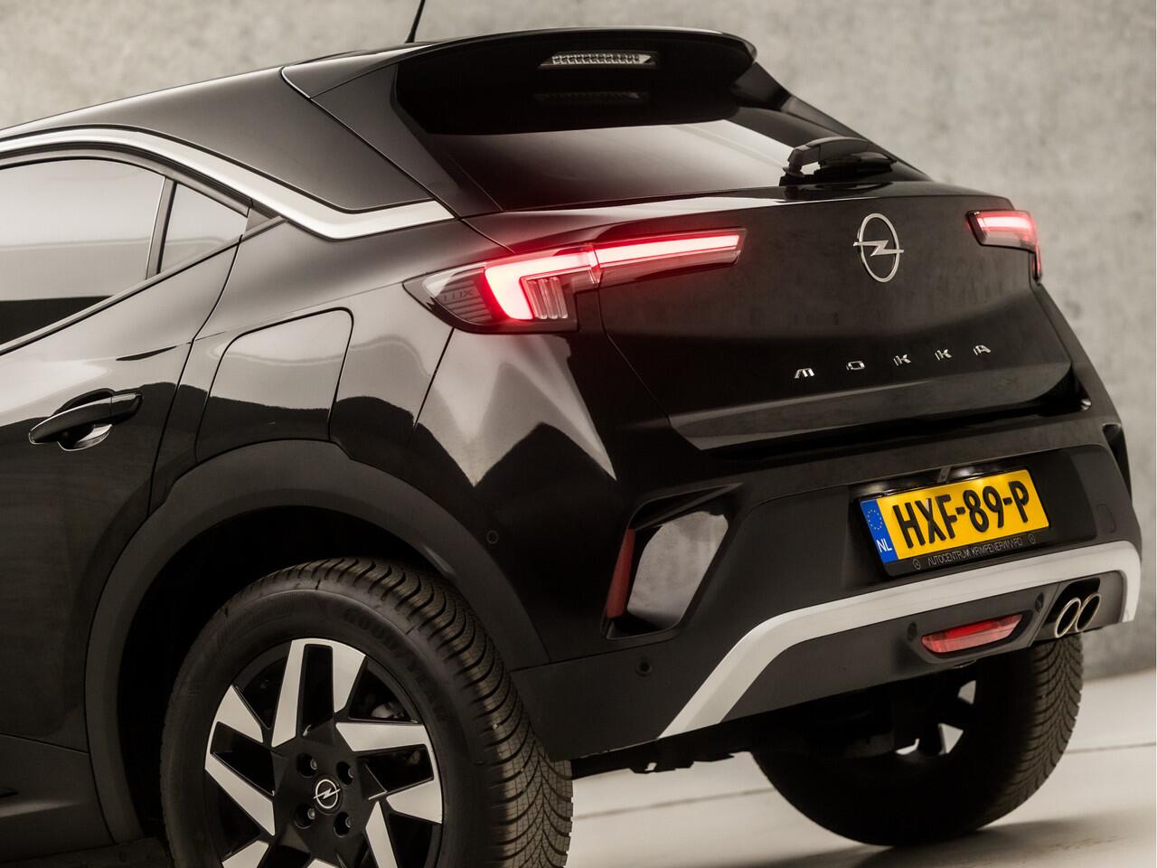 Opel MOKKA 1.2 Turbo GS Line Automaat (VIRTUAL COCKPIT, APPLE CARPLAY, GROOT NAVI, STUUR/STOELVERWARMING, LEDER, SPORTSTOELEN, GETINT GLAS, 360 CAMERA, ADAPTIVE CRUISE, NIEUWSTAAT)