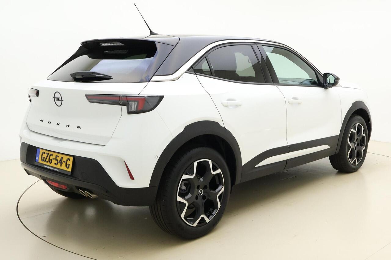 Opel MOKKA 1.2 Turbo Ultimate 130 PK Automaat | Climate control | Keyless | Navigatie via Appla Carplay | Alcantara bekleding | Zwart dak | Lichtmetalen velgen