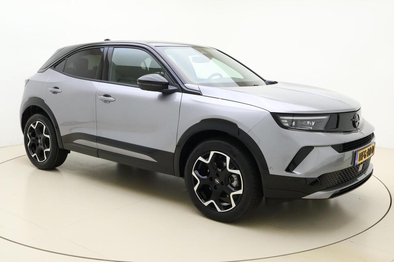 Opel MOKKA 1.2 Turbo 136pk Hybrid Automaat Ultimate | Navigatie | Achteruitrijcamera | Adapt. Cruise control | Climate control | Keyless | LED verlichting | Zwart dak | 18" Lichtmetalen velgen | Luxe en complete uitvoering