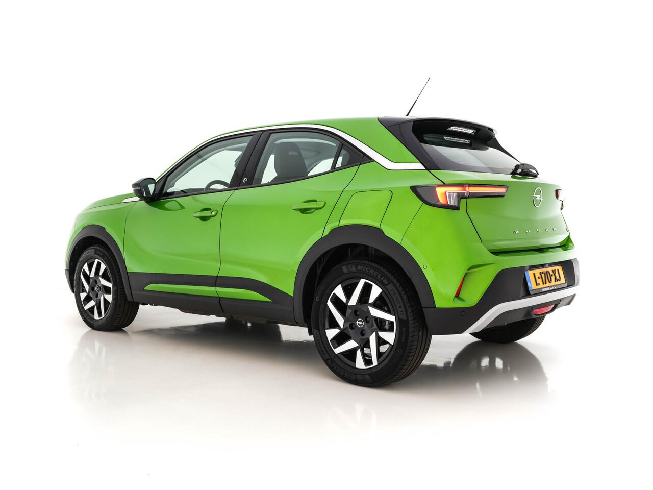 Opel MOKKA Mokka-e Elegance 50-kWh 11kw Blue Ultimate [ 3-Fase ] {SOH-91%} (INCL-BTW) *FULL-LED | MICROFIBRE | HEATED-SEATS | DAB+ | KEYLESS | DIGI-COCKPIT | CARPLAY | AMBIENT-LIGHT | CAMERA | LANE-ASSIST | SPORT-SEATS | 17"ALU*