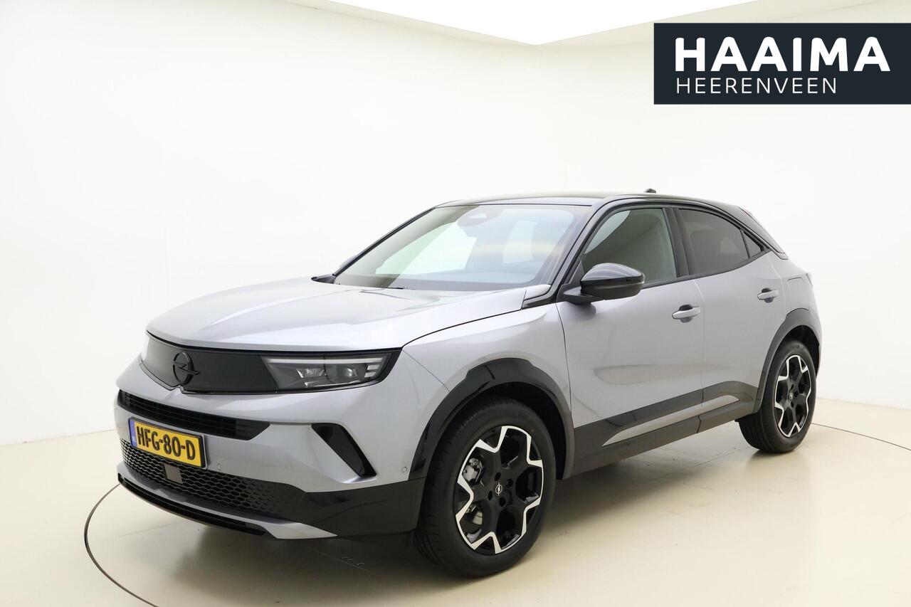 Opel MOKKA 1.2 Turbo 136pk Hybrid Automaat Ultimate | Navigatie | Achteruitrijcamera | Adapt. Cruise control | Climate control | Keyless | LED verlichting | Zwart dak | 18" Lichtmetalen velgen | Luxe en complete uitvoering