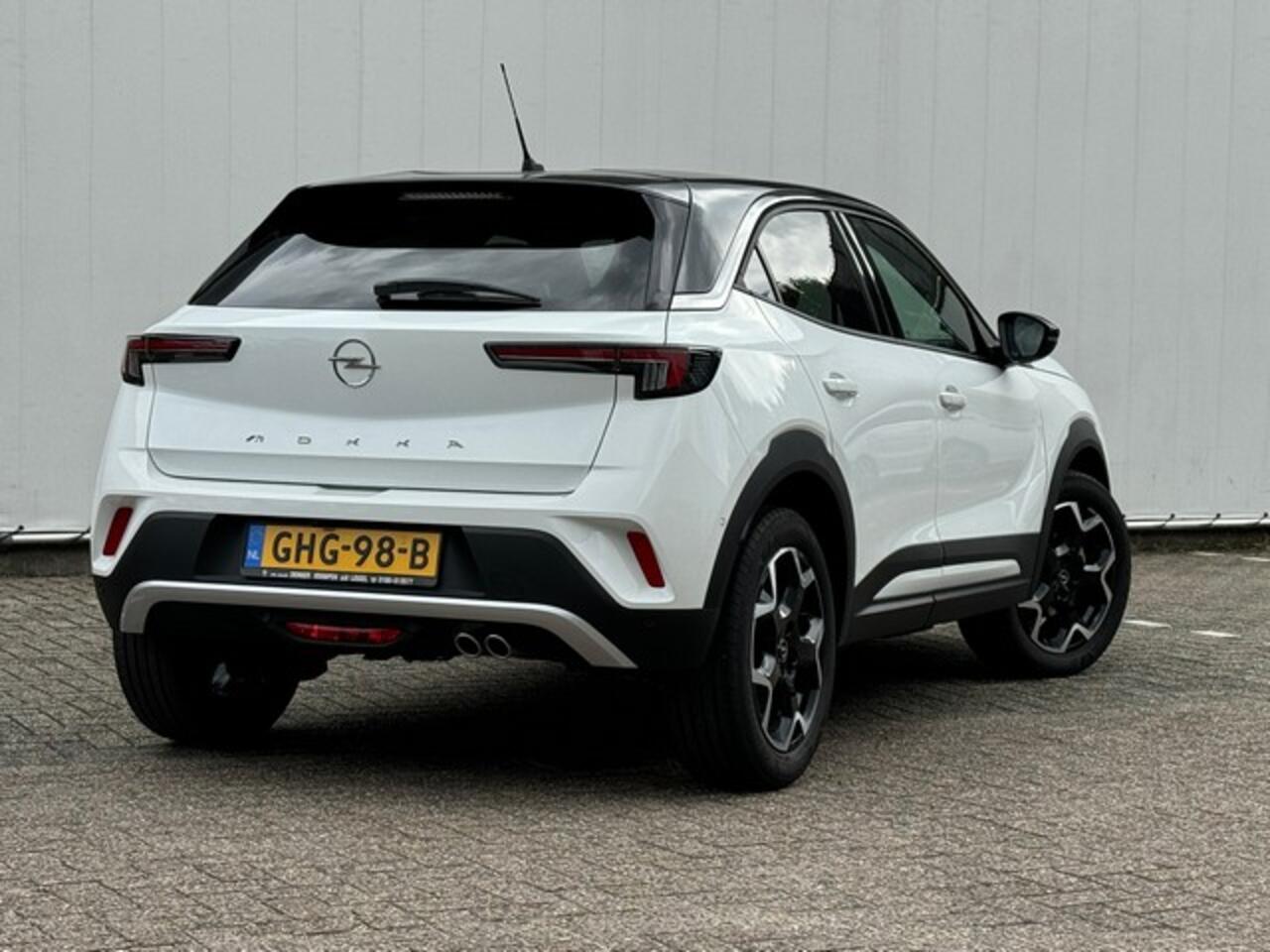 Opel MOKKA 1.2 Turbo Ultimate Automaat met 18inch, Stoel/Stuurverwarming, Alcantara, Adap.Cruise, LED, Dodehoek