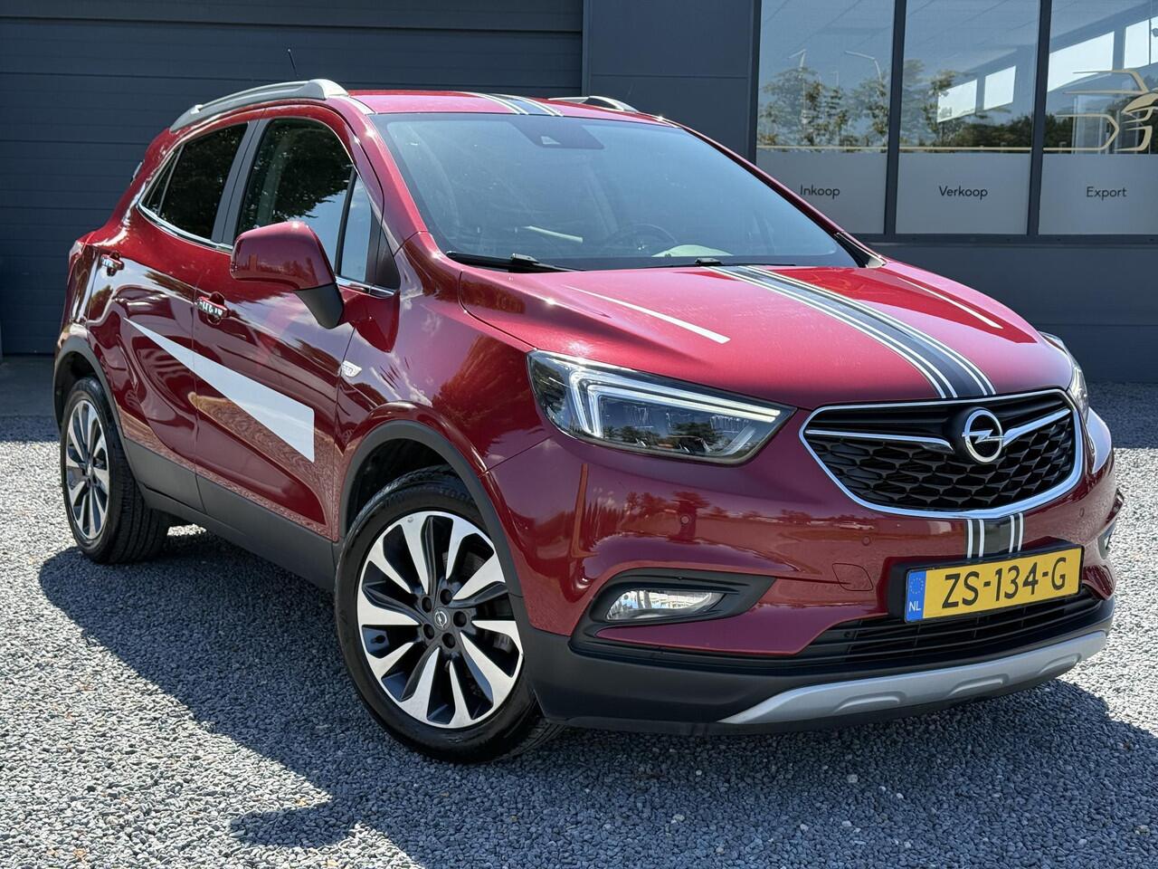 Opel MOKKA X 1.4 Turbo Innovation 1e Eigenaar,Navi,Leder,Camera,6 Bak,Stoelverw,141pk,Stuurverw,Lm velgen,Pdc V+A,Dealer Onderhouden,Clima,Cruise,Apk tot 08-2027