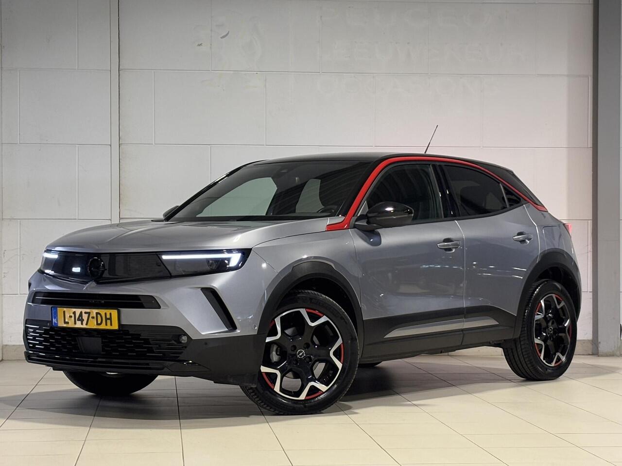 Opel MOKKA GS 1.2 Turbo 100pk | 18" TRI-COLOR VELGEN | PURE PANEL | BLACK PACK | 180° CAMERA + SENSOREN | DODEHOEK BEWAKING | ISOFIX |