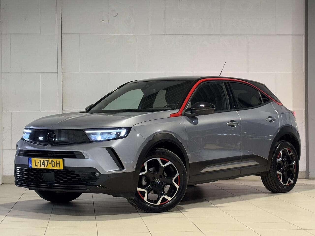 Opel MOKKA GS 1.2 Turbo 100pk | 18" TRI-COLOR VELGEN | PURE PANEL | BLACK PACK | 180° CAMERA + SENSOREN | DODEHOEK BEWAKING | ISOFIX |