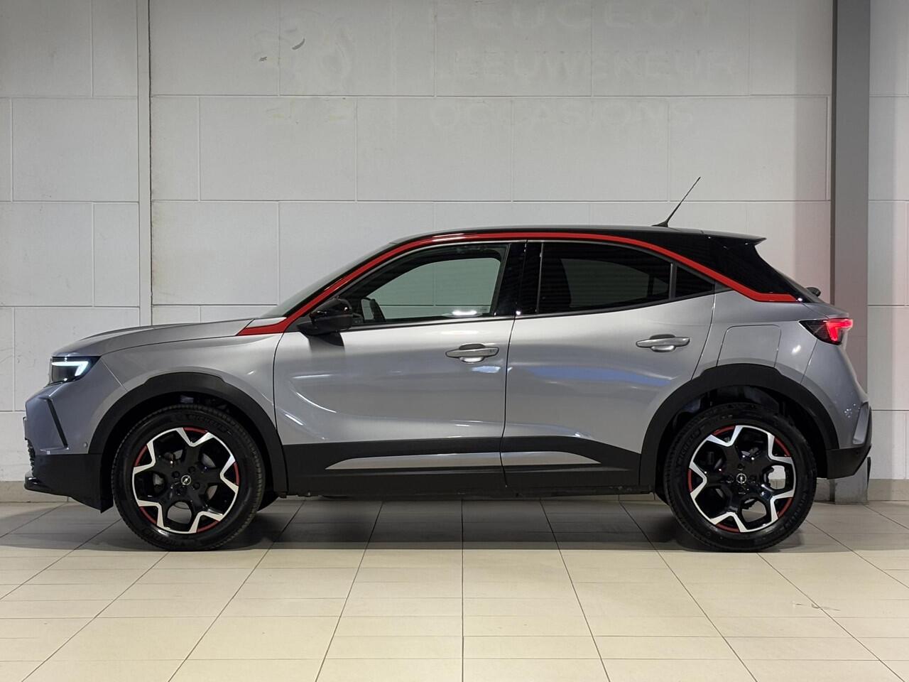 Opel MOKKA GS 1.2 Turbo 100pk | 18" TRI-COLOR VELGEN | PURE PANEL | BLACK PACK | 180° CAMERA + SENSOREN | DODEHOEK BEWAKING | ISOFIX |