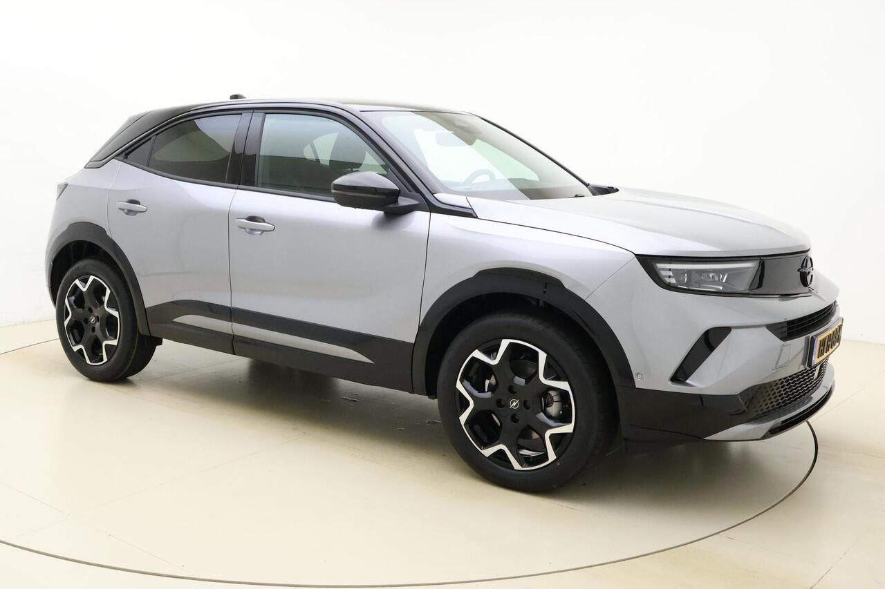 Opel MOKKA 1.2 Turbo 136pk Automaat Hybrid GS | Navigatie | Climate control | Keyless | Dodehoek assistent | Zwart dak | Stoel & Stuurverwarming | 18" Lichtmetalen velgen