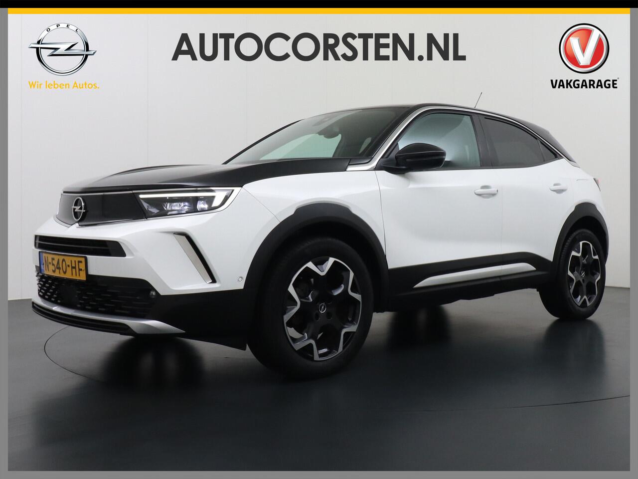 Opel MOKKA 1.2T 131PK Apple Carplay Android Auto Adaptieve Cruise Control Navi Ecc 360°Camera Stoelverwarming Ultimate Stuurverwarming Lmv 18" Bi-Tone Lak Regen-Lichtsensor Led-Matrix 100% Dealeronderhouden Origineel Nederlandse Auto 1e Eigenaar