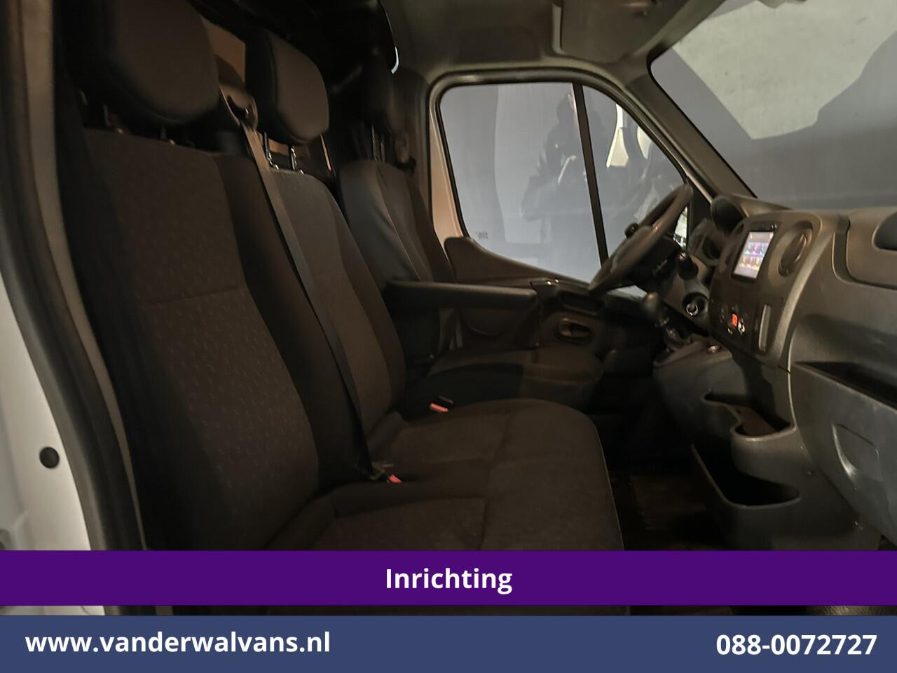 Opel MOVANO 2.3 CDTI L3H2 *Post NL inrichting* Euro6 Airco | Camera | Navigatie | Cruisecontrol Sidebars, Schappen, 270 graden achterdeuren, bijrijdersbank