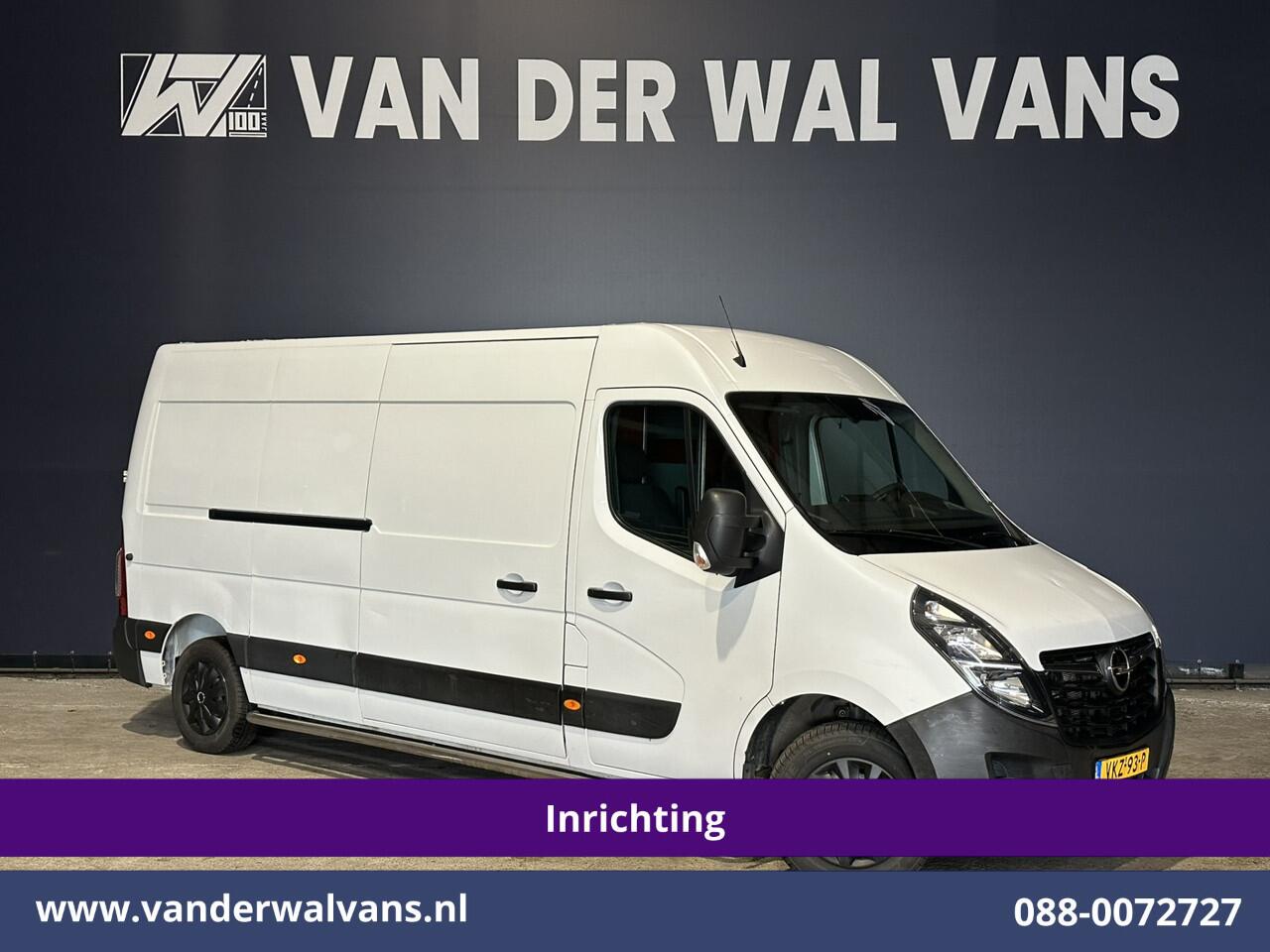 Opel MOVANO 2.3 Turbo 136pk L3H2 Post NL inrichting Euro6 Airco | Camera | Cruisecontrol Sidebars, Parkeersensoren