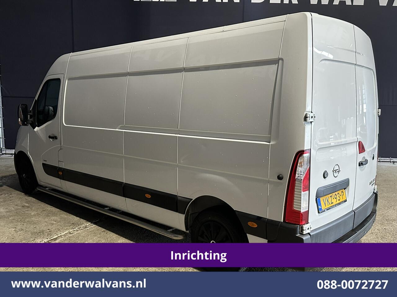 Opel MOVANO 2.3 Turbo 136pk L3H2 Post NL inrichting Euro6 Airco | Camera | Cruisecontrol Sidebars, Parkeersensoren