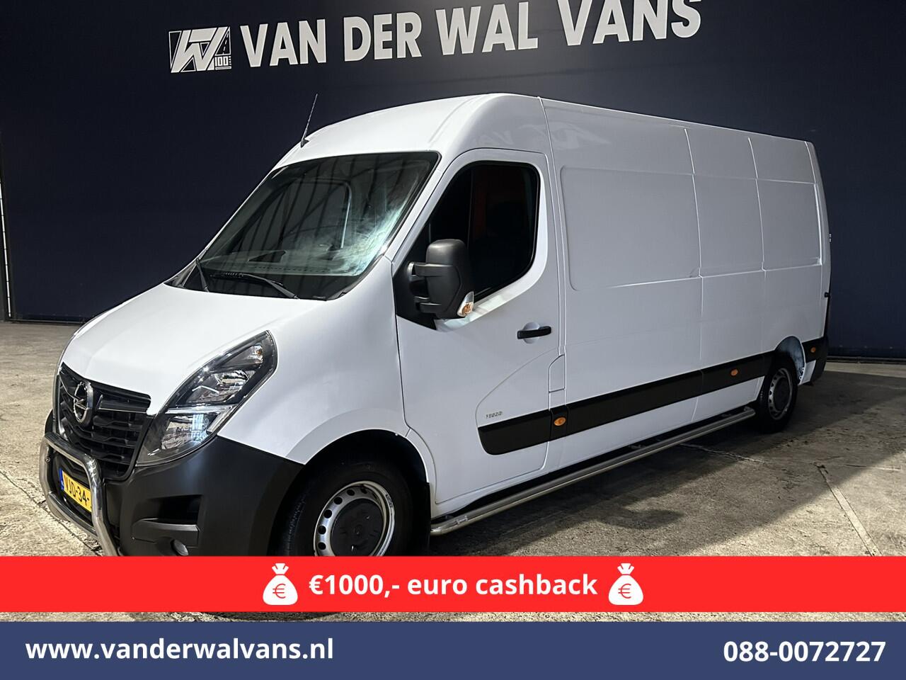 Opel MOVANO 2.3 CDTI L3H2 *PostNL inrichting* Euro6 Airco | Navigatie | Camera | Cruisecontrol | Parkeersensoren Doorloopdeur, 270 Gr. achterdeuren, Sidebars