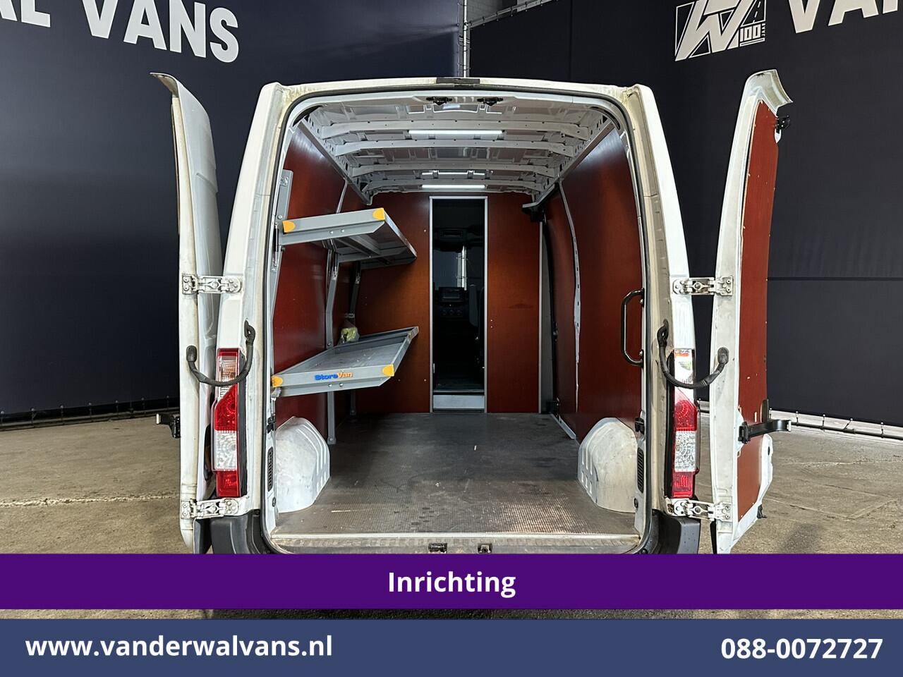 Opel MOVANO 2.3 Turbo 136pk L3H2 *Post NL inrichting* Euro6 Airco | Camera | Cruisecontrol Sidebars, Parkeersensoren, schappen, stellingen