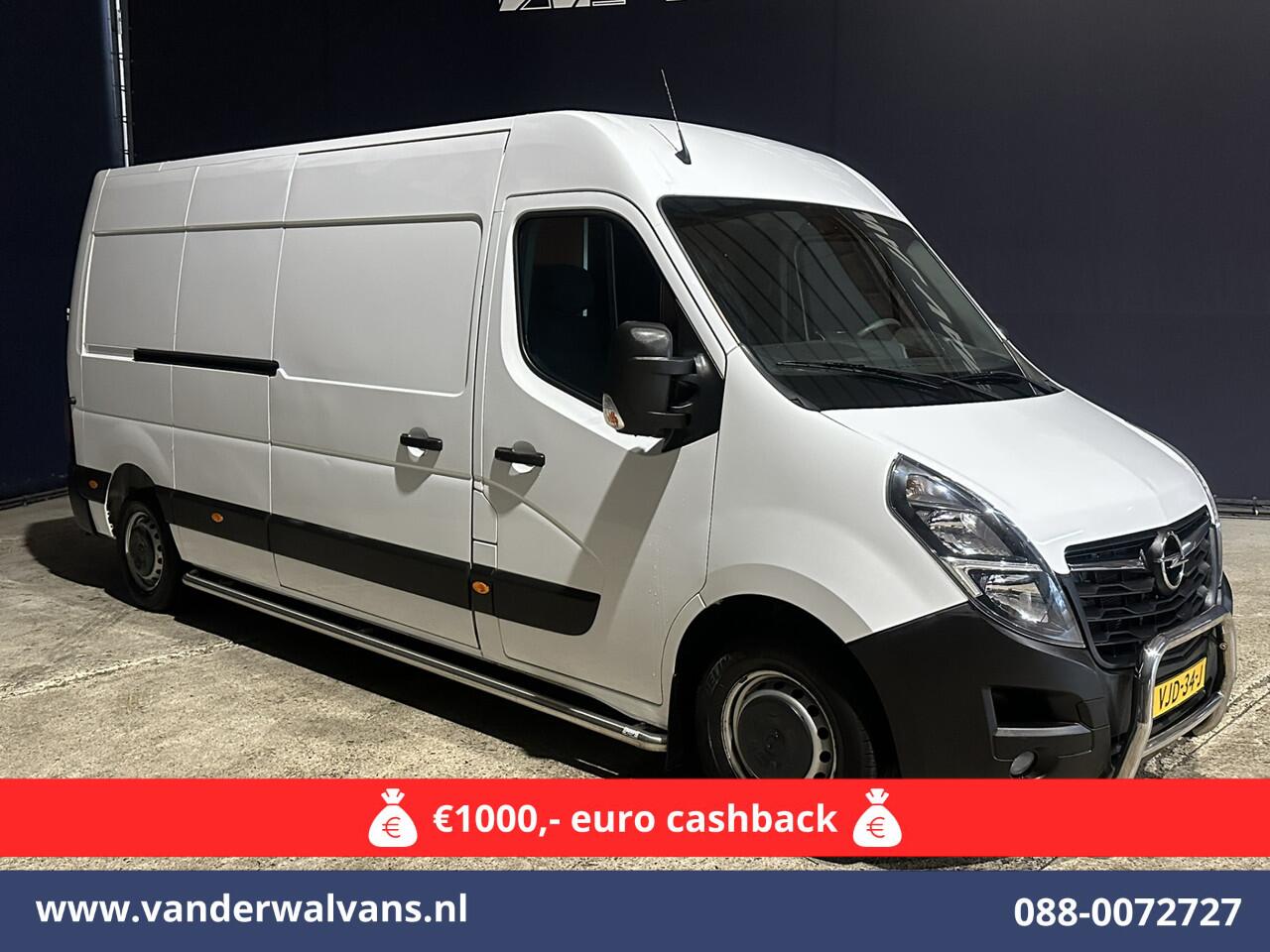 Opel MOVANO 2.3 CDTI L3H2 *PostNL inrichting* Euro6 Airco | Navigatie | Camera | Cruisecontrol | Parkeersensoren Doorloopdeur, 270 Gr. achterdeuren, Sidebars