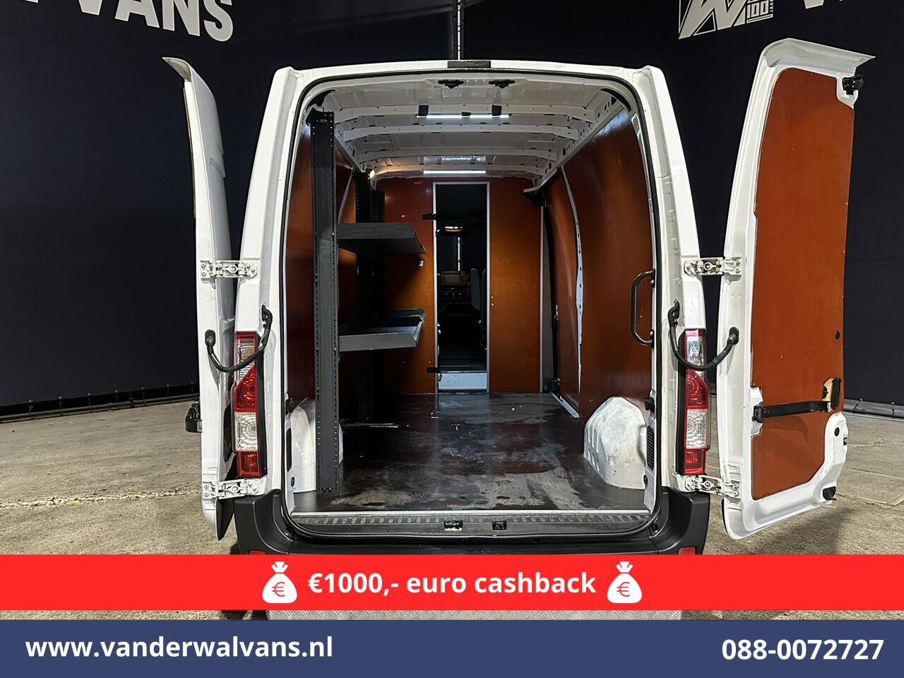 Opel MOVANO 2.3 CDTI L3H2 *Post NL inrichting* Euro6 Airco | Navigatie | Camera | Cruisecontrol | Parkeersensoren Doorloopdeur, 270 Gr. achterdeuren, Sidebars
