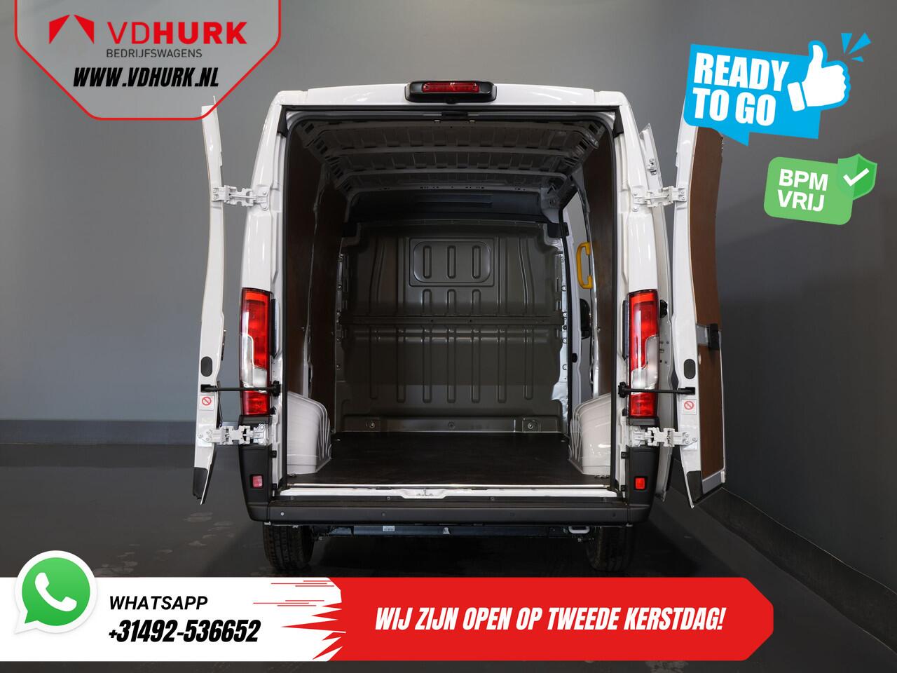 Opel MOVANO 35 2.2 CDTI 140 pk Aut. ZF L2H2 BPM VRIJ! Virtual Cockpit/ Carplay/ Climate/ 270Gr. Deuren/ Navi/ Camera/ Cruise/ PDC/ DAB