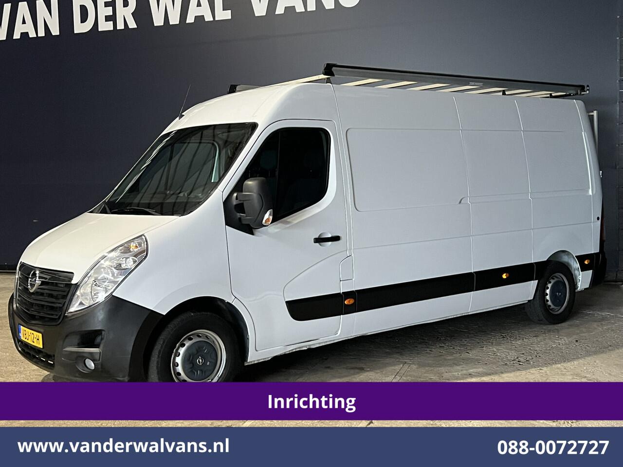 Opel MOVANO 2.3 CDTI 145pk L3H2 Inrichting Euro6 Airco | Camera | Navigatie | 2500kg Trekhaak Cruisecontrol, Imperiaal, Trap, Parkeersensoren, Bijrijdersbank