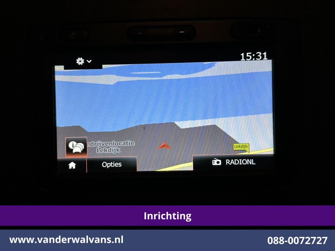 Opel MOVANO 2.3 CDTI L3H2 *Post NL inrichting* Euro6 Airco | Camera | Navigatie | Cruisecontrol Sidebars, Schappen, 270 graden achterdeuren, bijrijdersbank