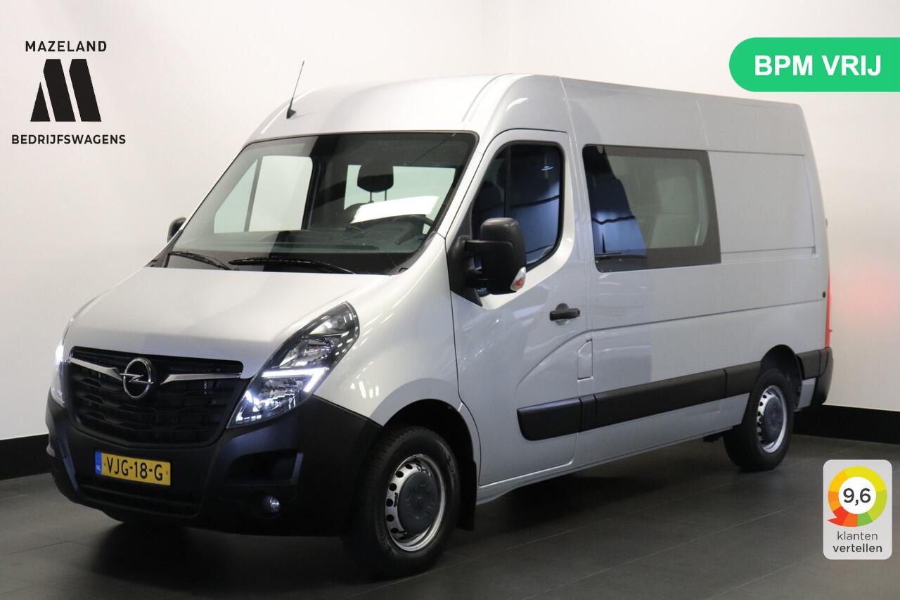 Opel MOVANO 2.3 Turbo L2H2 150PK Dubbele Cabine EURO 6 - Airco - Navi - Cruise - ¤21.950,- Excl.