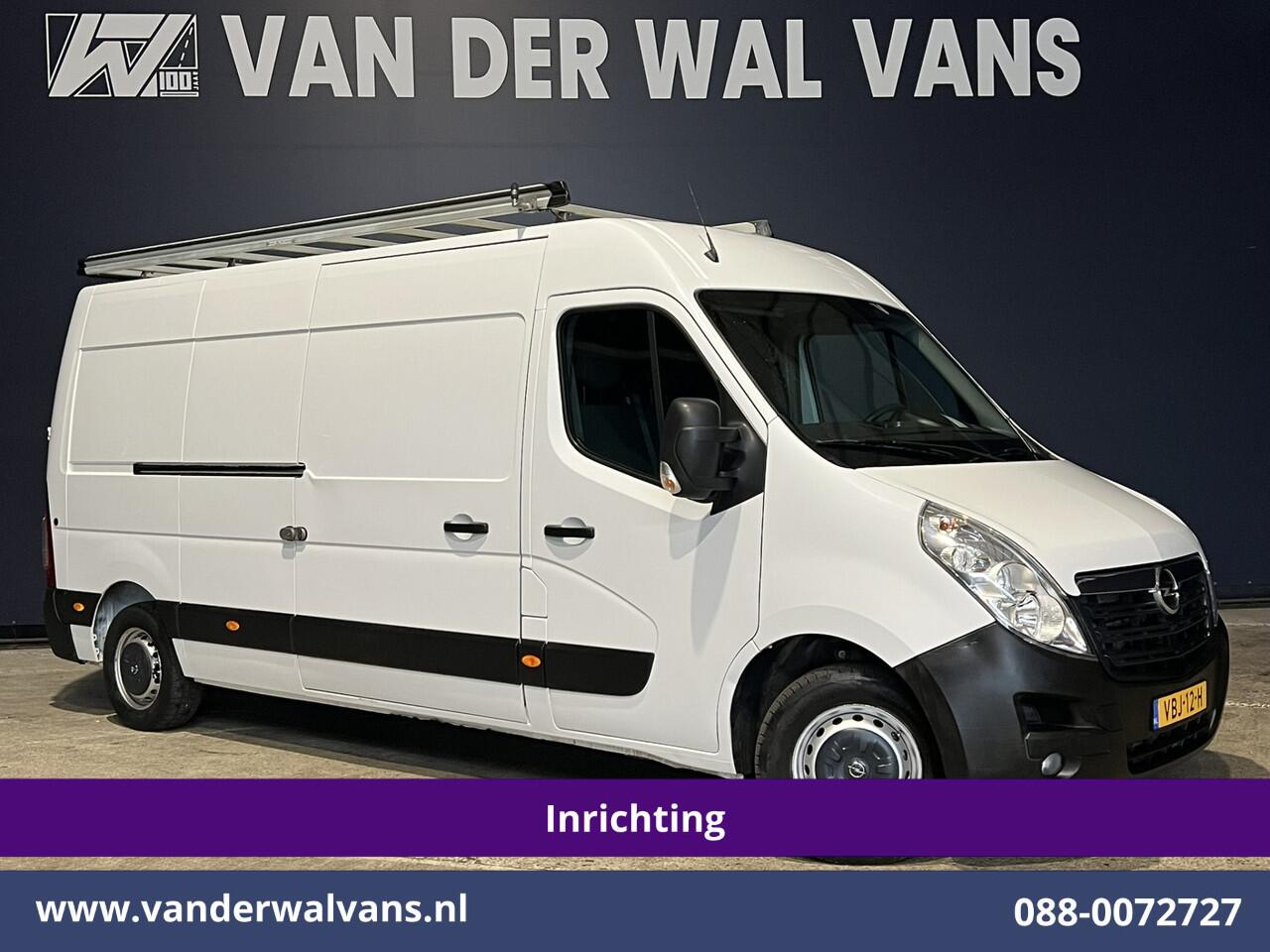 Opel MOVANO 2.3 CDTI 145pk L3H2 Inrichting Euro6 Airco | Camera | Navigatie | 2500kg Trekhaak Cruisecontrol, Imperiaal, Trap, Parkeersensoren, Bijrijdersbank