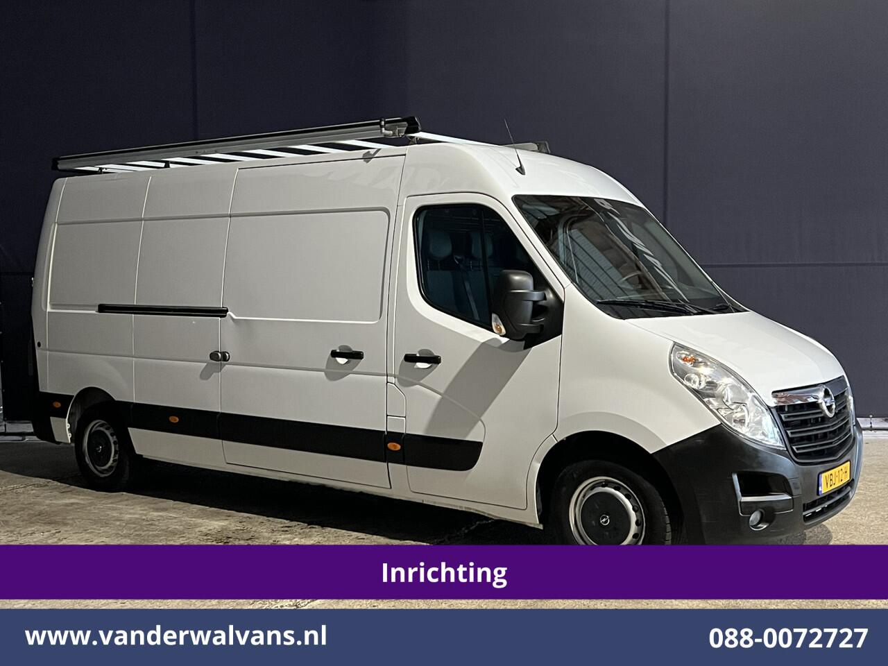 Opel MOVANO 2.3 CDTI 145pk L3H2 Inrichting Euro6 Airco | Camera | Navigatie | 2500kg Trekhaak Cruisecontrol, Imperiaal, Trap, Parkeersensoren, Bijrijdersbank