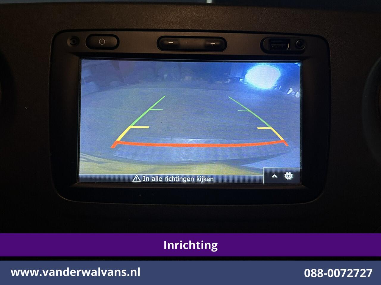 Opel MOVANO 2.3 CDTI L3H2 *Post NL inrichting* Euro6 Airco | Camera | Navigatie | Cruisecontrol Sidebars, Schappen, 270 graden achterdeuren, bijrijdersbank