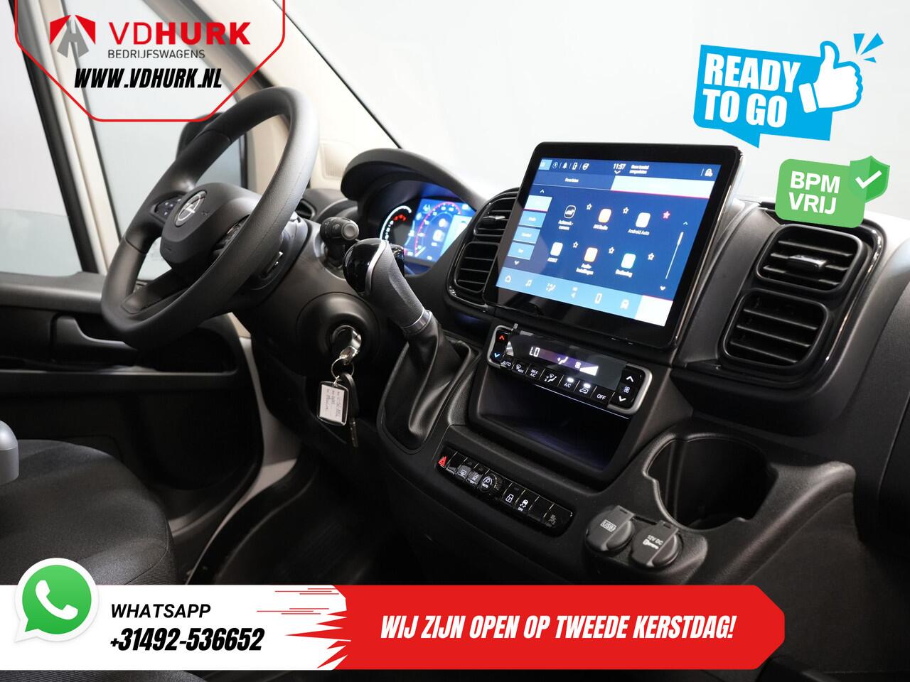 Opel MOVANO 35 2.2 CDTI 140 pk Aut. ZF L2H2 BPM VRIJ! Virtual Cockpit/ Carplay/ Climate/ 270Gr. Deuren/ Navi/ Camera/ Cruise/ PDC/ DAB