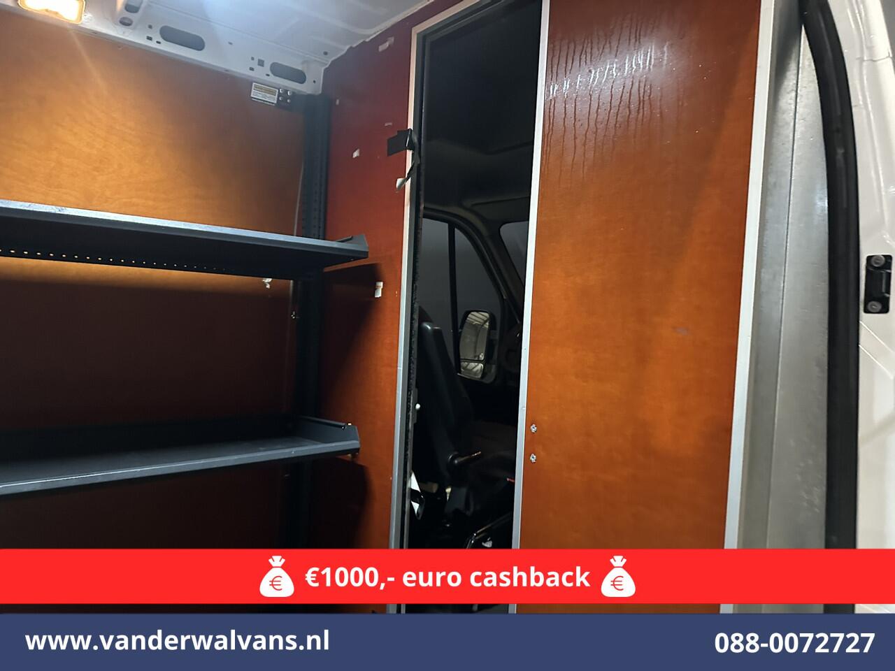 Opel MOVANO 2.3 CDTI L3H2 *Post NL inrichting* Euro6 Airco | Navigatie | Camera | Cruisecontrol | Parkeersensoren Doorloopdeur, 270 Gr. achterdeuren, Sidebars