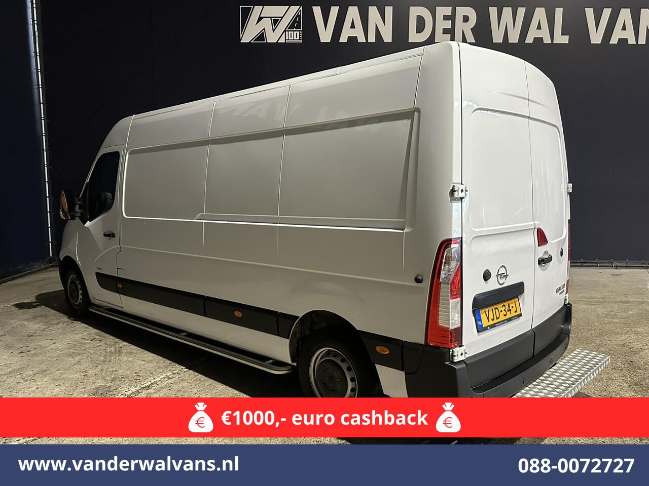 Opel MOVANO 2.3 CDTI L3H2 *PostNL inrichting* Euro6 Airco | Navigatie | Camera | Cruisecontrol | Parkeersensoren Doorloopdeur, 270 Gr. achterdeuren, Sidebars