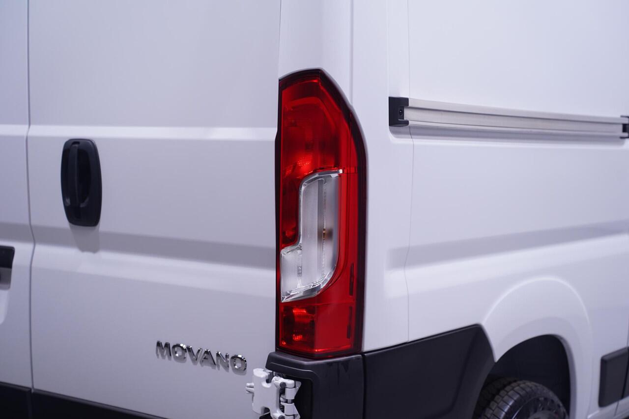 Opel MOVANO 2.2D 140 pk L2H2 White&Black Edition Navi 18" LMV, Bullbar + Sidebars Zwart, Camera, Apple Carplay, 3-Zits, Nieuw