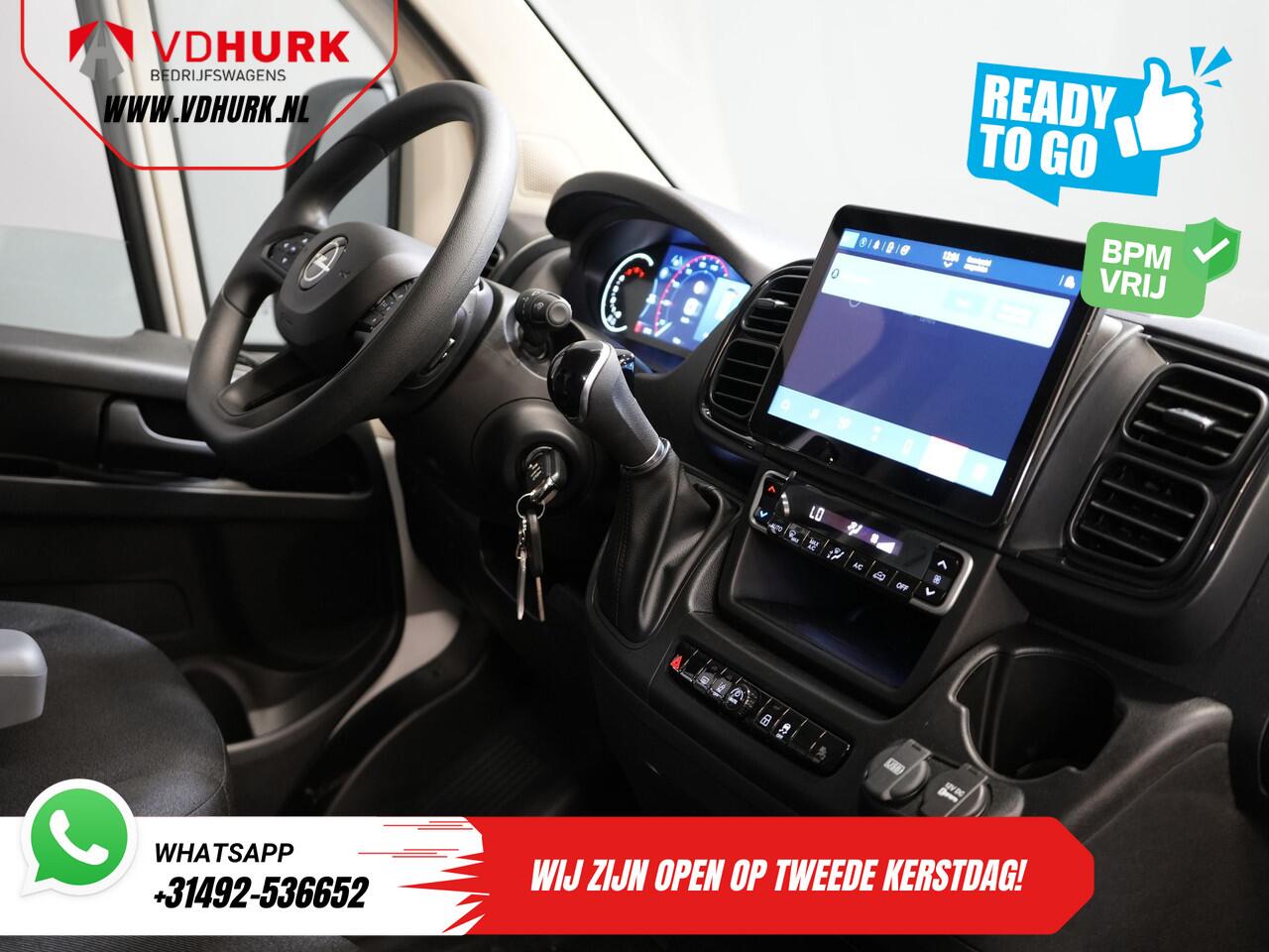 Opel MOVANO 35 2.2 CDTI 140 pk Aut. ZF L2H2 BPM VRIJ! Virtual Cockpit/ Carplay/ Climate/ 270Gr. Deuren/ Navi/ Camera/ Cruise/ PDC/ DAB