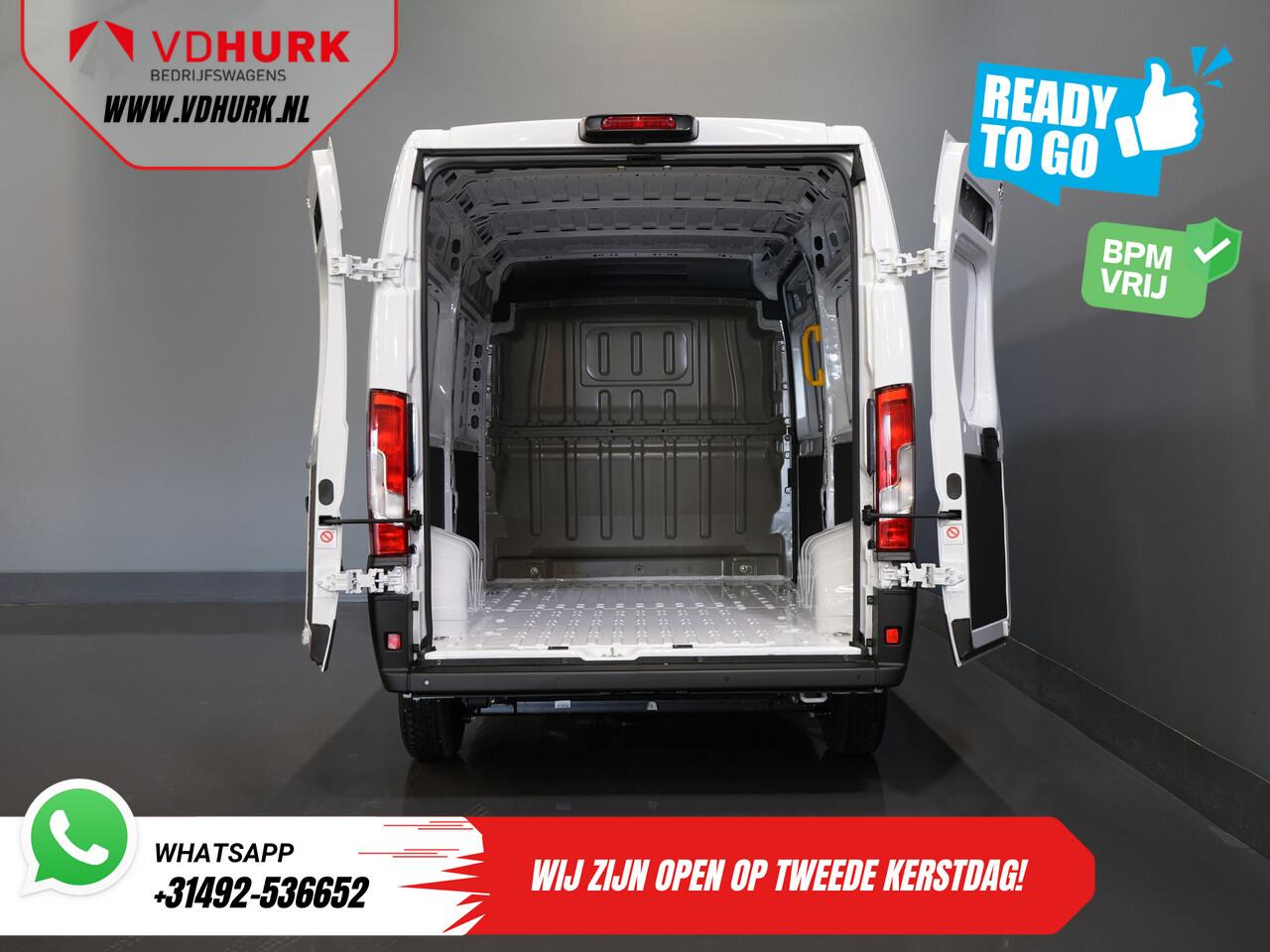 Opel MOVANO 35 2.2 CDTI 140 pk Aut. ZF L2H2 BPM VRIJ! Virtual Cockpit/ Carplay/ Climate/ 270Gr. Deuren/ Navi/ Camera/ Cruise/ PDC/ DAB