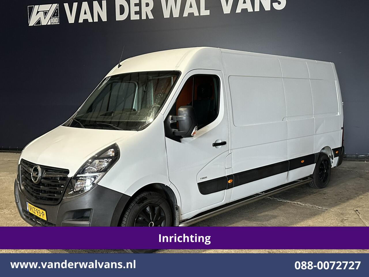 Opel MOVANO 2.3 Turbo 136pk L3H2 *Post NL inrichting* Euro6 Airco | Camera | Cruisecontrol Sidebars, Parkeersensoren, schappen, stellingen