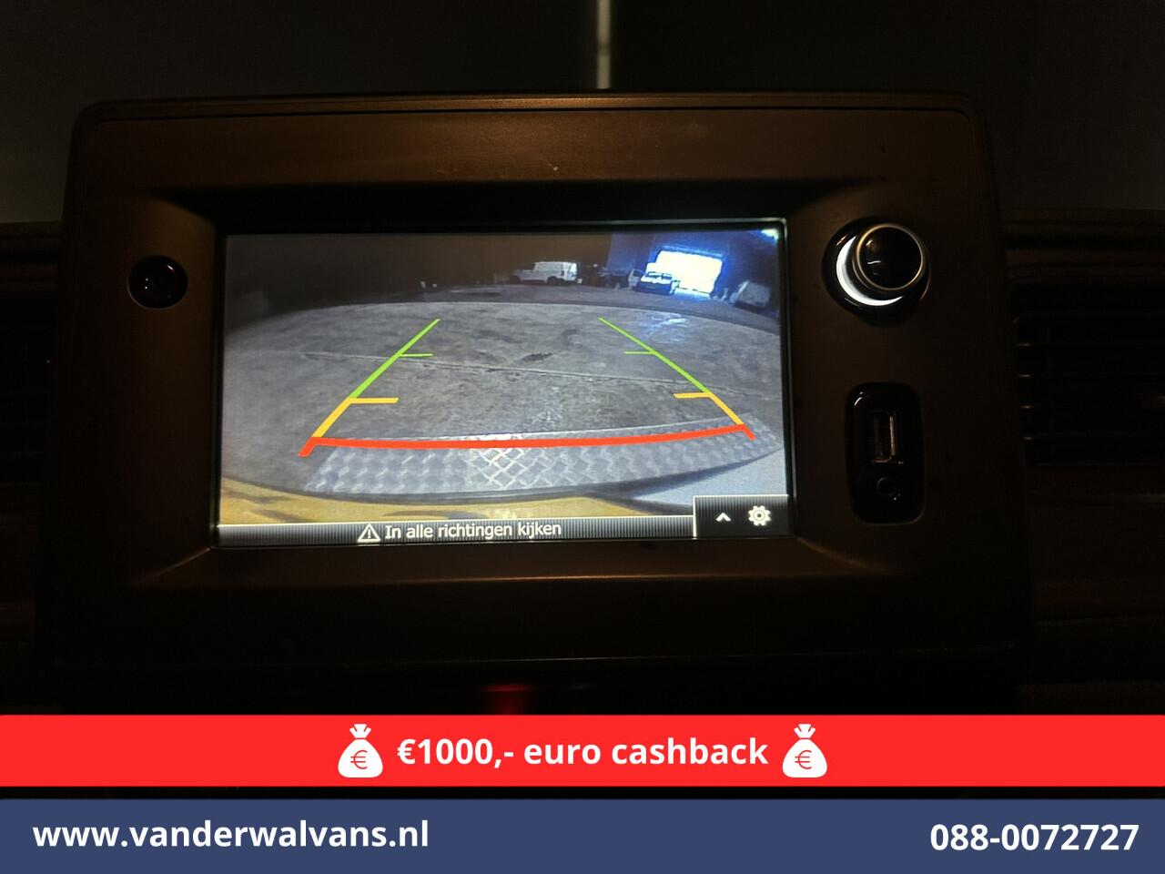 Opel MOVANO 2.3 CDTI L3H2 *PostNL inrichting* Euro6 Airco | Navigatie | Camera | Cruisecontrol | Parkeersensoren Doorloopdeur, 270 Gr. achterdeuren, Sidebars