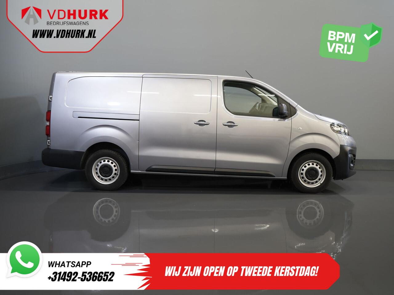 Opel VIVARO (Fiat Scudo) 2.0 MJ 145 pk L3 BPM VRIJ! Adapt.Cruise/ Climate/ Keyless/ Carplay/ Camera/ PDC