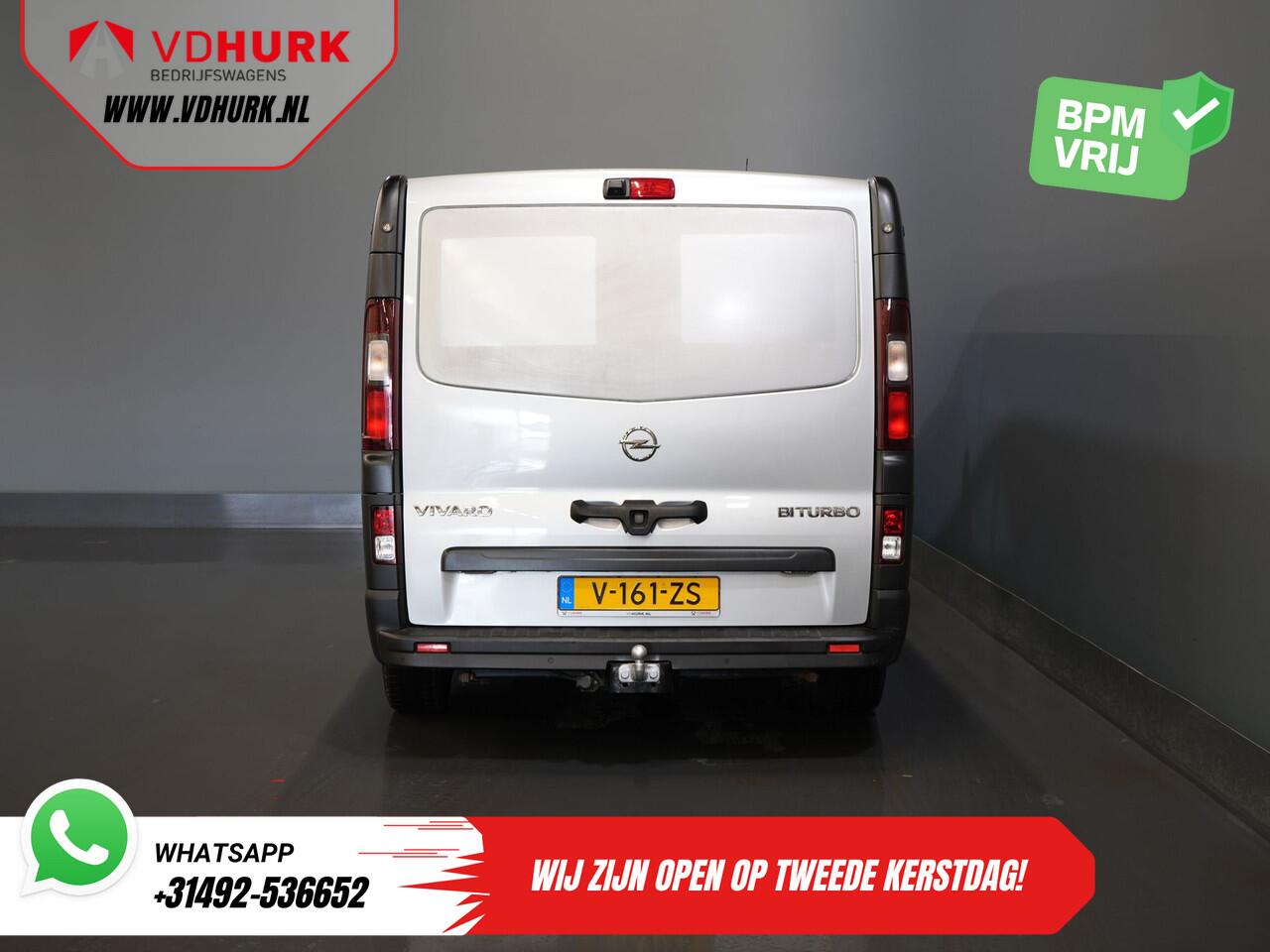 Opel VIVARO 1.6 CDTI 125 pk BPM VRIJ! NL Auto/ Camera/ PDC/ Cruise/ Trekhaak/ Airco