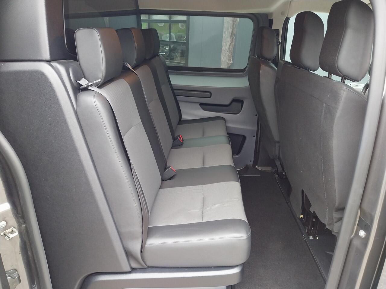 Opel VIVARO 50kWh L3H1 Innovation DUBBEL CABINE APPLE CARPLAY CAMERA HALF LEER LED NAVI CRUISE TREKHAAK