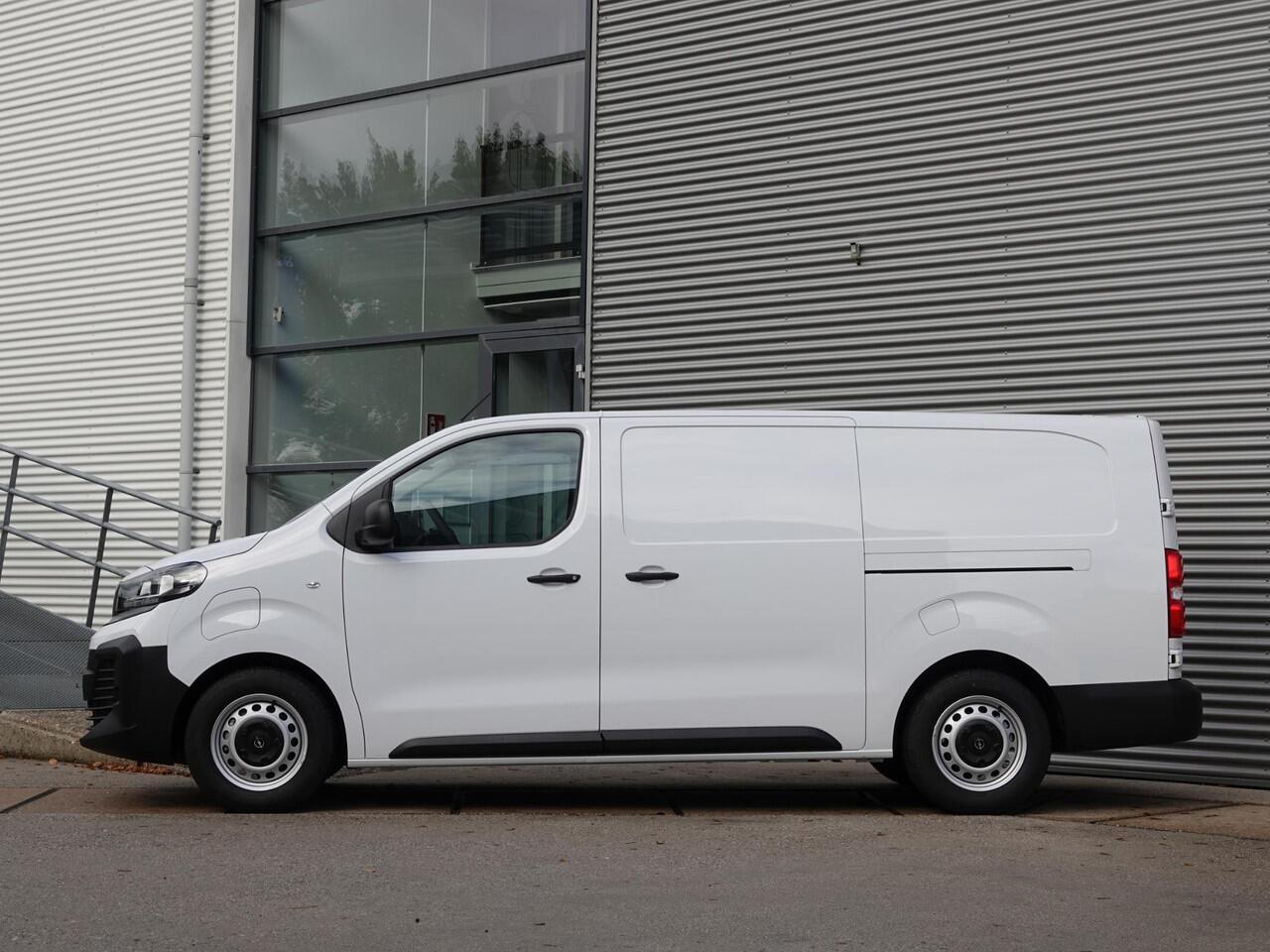 Opel VIVARO Electric L3 75 kWh | 2x schuifdeur | tot 8 jaar garantie | Dynamic NAV pakket | Apple Carplay | rondom zicht camera's | dodehoek detectie | parkeersensoren voor & achter | Comfort scheidingswand | rijklaarprijs