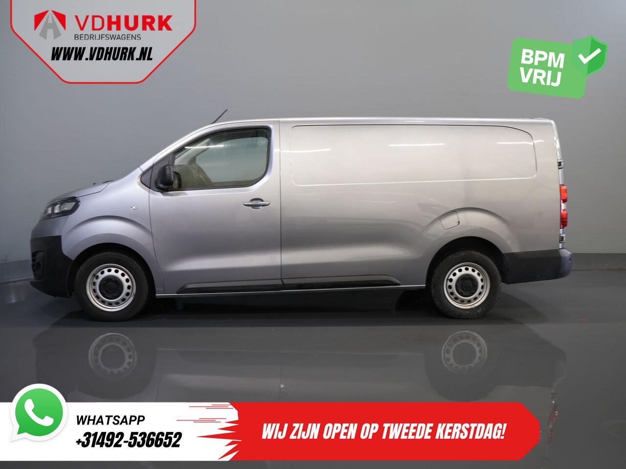 Opel VIVARO (Fiat Scudo) 2.0 MJ 145 pk L3 BPM VRIJ! Adapt.Cruise/ Climate/ Keyless/ Carplay/ Camera/ PDC
