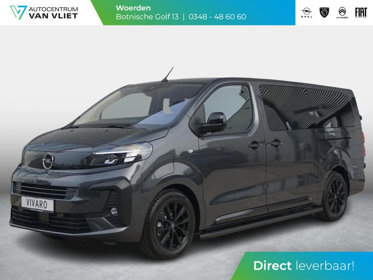 Opel VIVARO Electric 75 kWh Dubbele Cabine | 2x schuifdeur | Surround View NAV Pakket | Winterpakket | Exterieur pakket | Comfort Pakket | Betimmering | LM velgen | RVS sidebars | Full Eco LED verlichting | rijklaarprijs