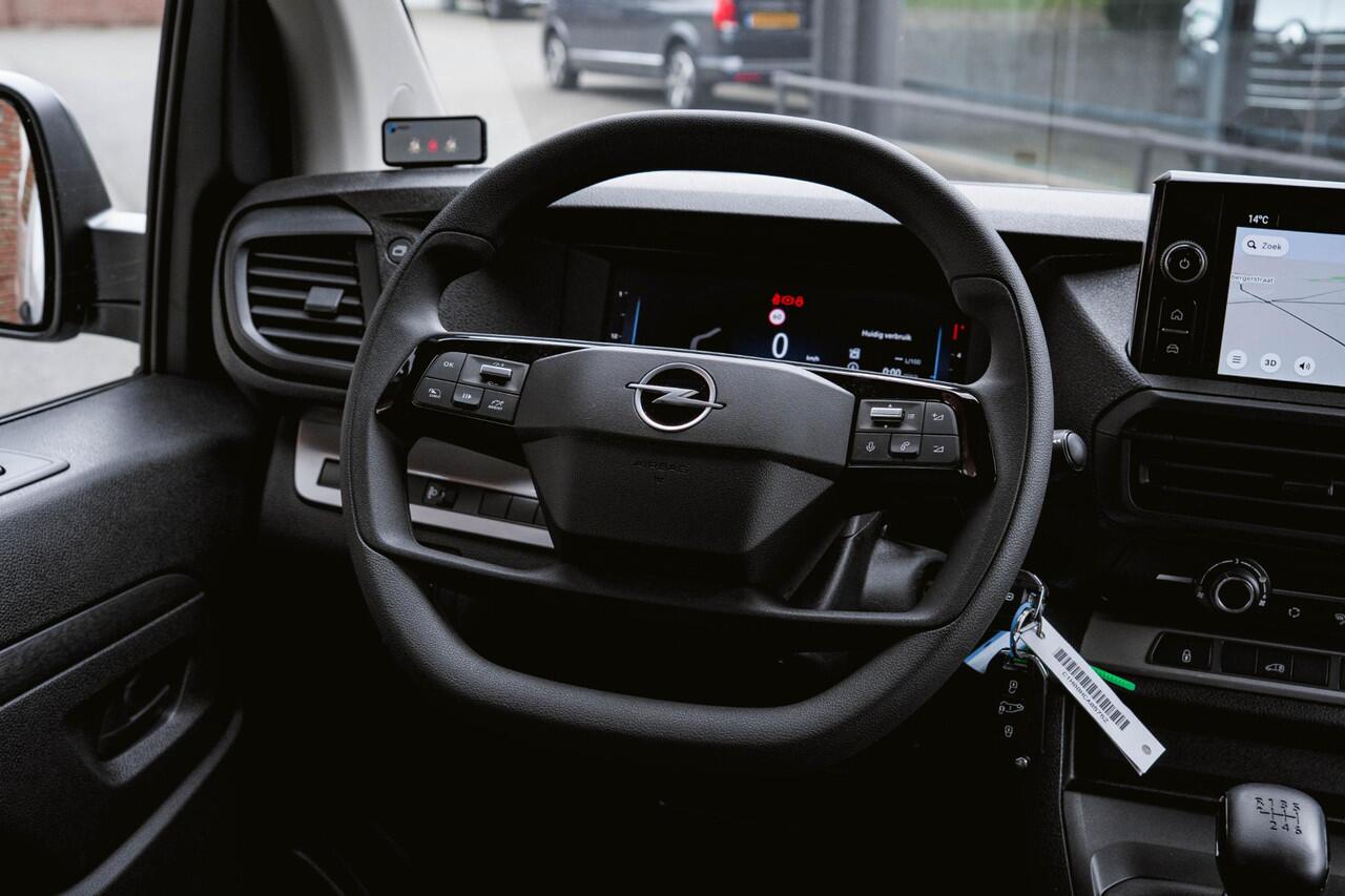 Opel VIVARO 1.5 Diesel 120pk L3H1 DUB/CAB Apple Carplay/Anroid auto 6-zitplaatsen NAVI