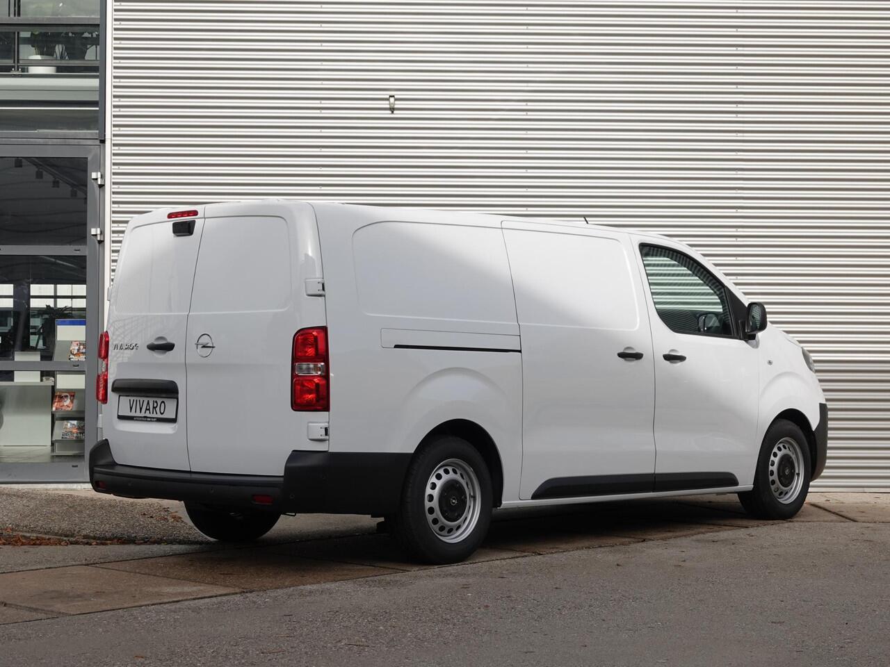 Opel VIVARO Electric L3 75 kWh | 2x schuifdeur | tot 8 jaar garantie | Dynamic NAV pakket | Apple Carplay | rondom zicht camera's | dodehoek detectie | parkeersensoren voor & achter | Comfort scheidingswand | rijklaarprijs