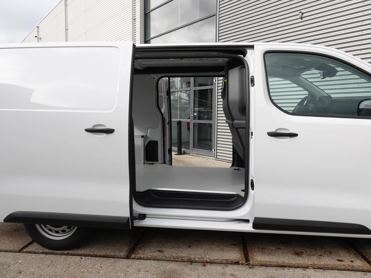 Opel VIVARO Electric L3 75 kWh | 2x schuifdeur | tot 8 jaar garantie | Dynamic NAV pakket | Apple Carplay | rondom zicht camera's | dodehoek detectie | parkeersensoren voor & achter | Comfort scheidingswand | rijklaarprijs
