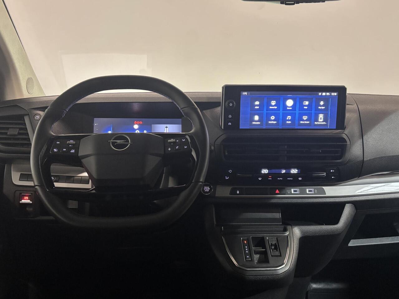 Opel VIVARO 2.0 Diesel 180 S&S L3 Automaat Dubbele Cabine 2 schuifdeuren Android Auto/Apple CarPlay Navigatie Keyless Entry&Start Climate Control Camera Cruise Control Houten afwerking laadruimte Trekhaak lichtmetalen velgen