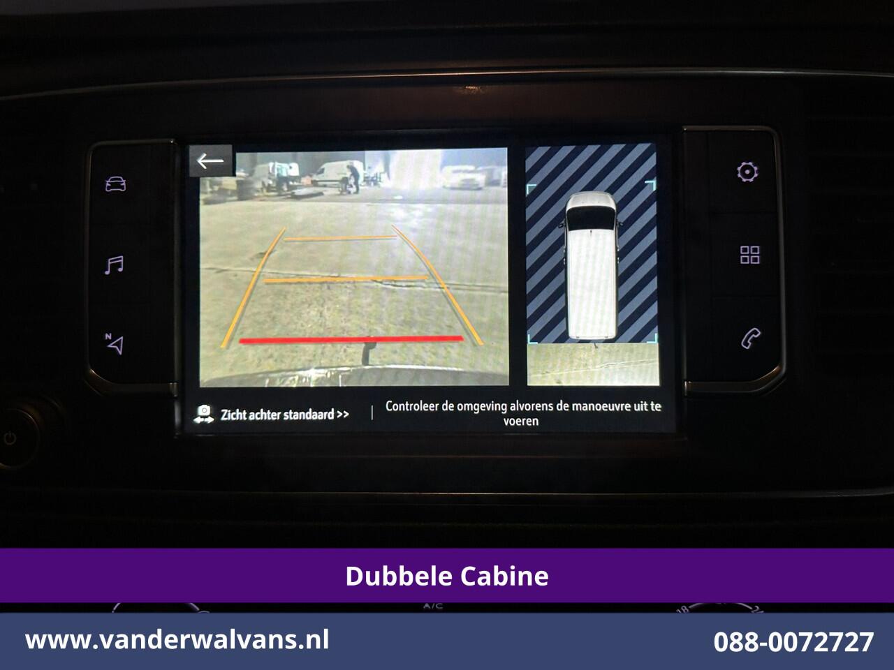 Opel VIVARO 2.0 CDTI 150pk L3H1 Dubbele Cabine Euro6 Airco | Camera | Navigatie | 5-zits | 2500kg Trekhaak Apple Carplay, Android Auto, Cruisecontrol, LM Velgen, Parkeersensoren
