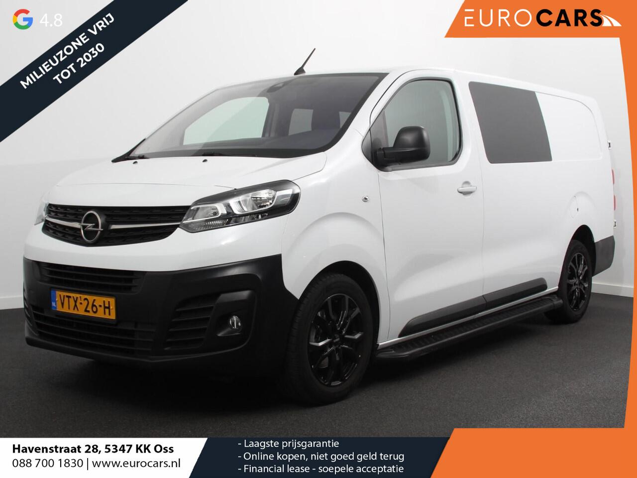 Opel VIVARO 145pk L3H1 Dubbele Cabine Sport Edition Navigatie Climate Control Trekhaak Trekhaak Parkeer sensoren Lichtmetalen Velgen