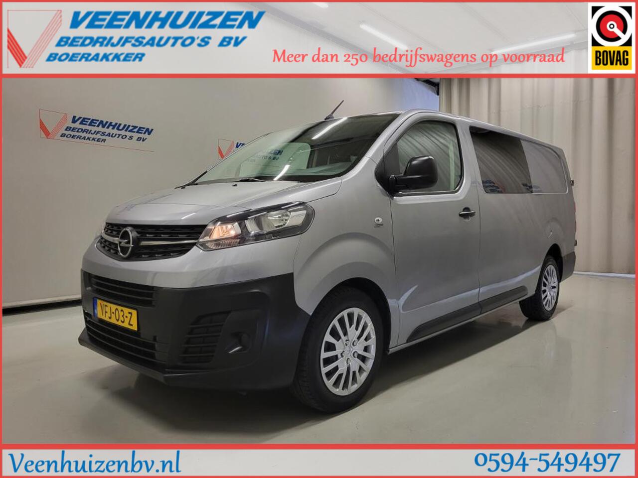 Opel VIVARO 2.0CDTI L3/H1 Dubbele Cabine Automaat Euro 6!