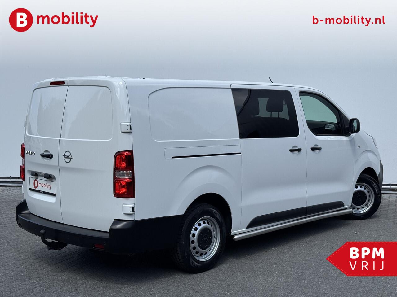 Opel VIVARO 2.0 CDTI 180PK L3H1 Automaat Dub. Cabine 6-Pers. Innovation Trekhaak 2.000kg | Apple CarPlay | Betimmering | Cruise Control | Navigatie | Sidebars